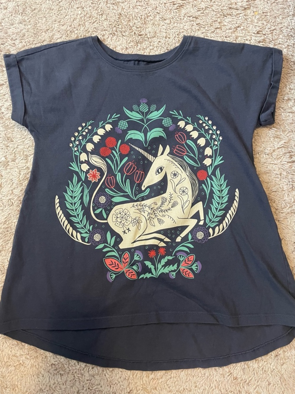 Girls Tea Collection Unicorn Tunic